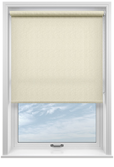 Perla, Powder White - Twist&Fit Roller Blind